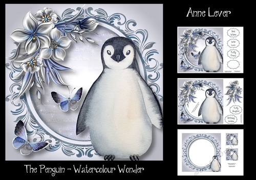 The Penguin - Watercolour Wonder