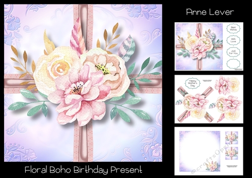 Floral Boho Birthday Present