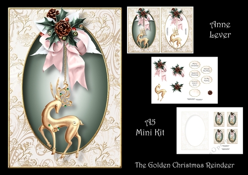 The Golden Christmas Reindeer