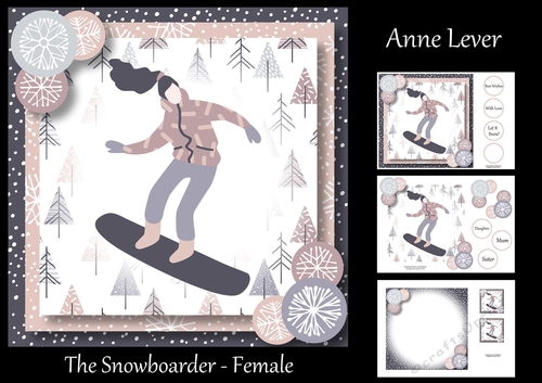 The Snowboarder - Female