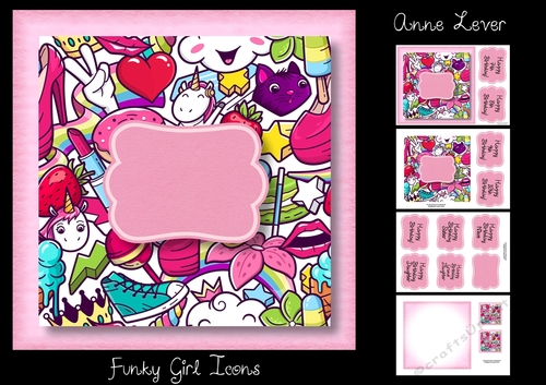 Funky Girl Icons