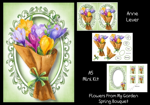 Flowers From My Garden - Spring Bouquet
