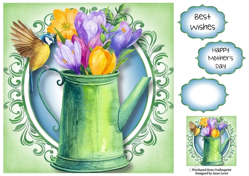 The Spring Watering Can 8x8