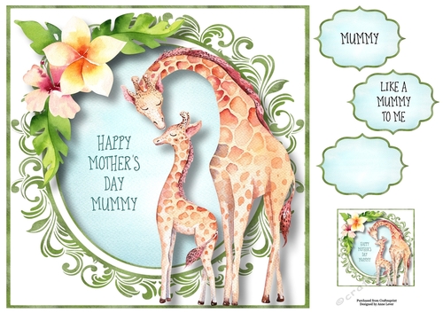 Happy Mothers Day Mummy 8x8