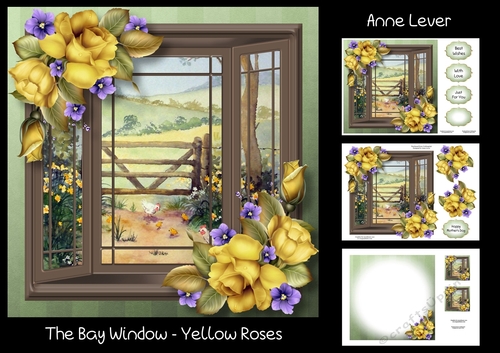The Bay Window - Yellow Roses