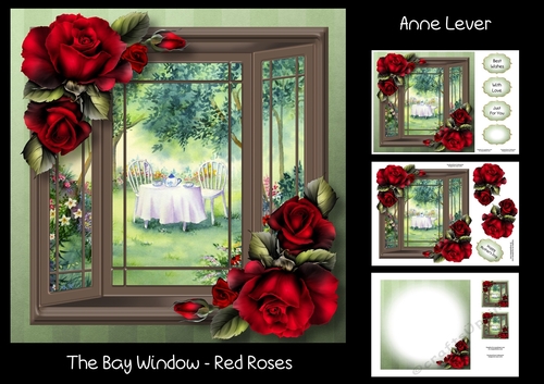 The Bay Window - Red Roses