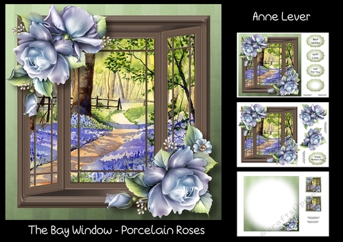 The Bay Window - Porcelain Roses