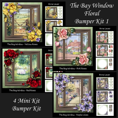The Bay Window Floral Bumper Kit 1