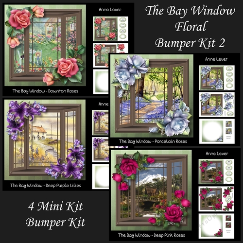 The Bay Window Floral Bumper Kit 2