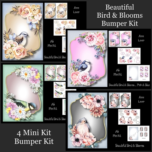 Beautiful Bird & Blooms Bumper KIt