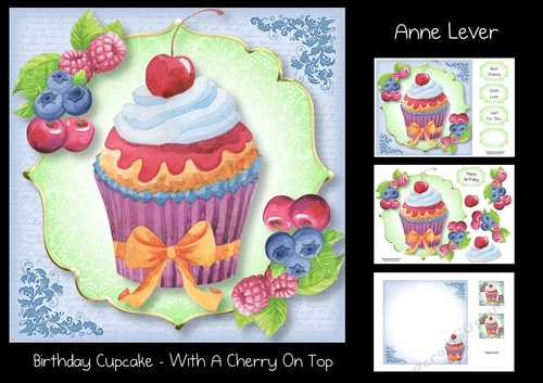 Birthday Cupcake - With A Cherry On Top