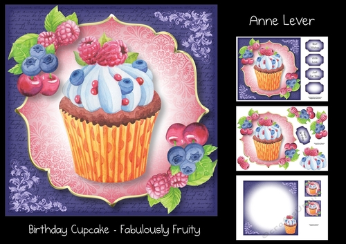 Birthday Cupcake - Fabulously Fruity