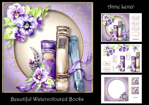 Beautiful Watercoloured Books