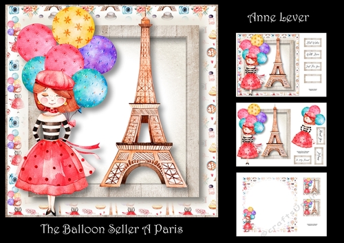 The Balloon Seller A Paris
