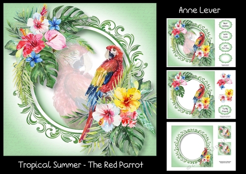 Tropical Summer - The Red Parrot