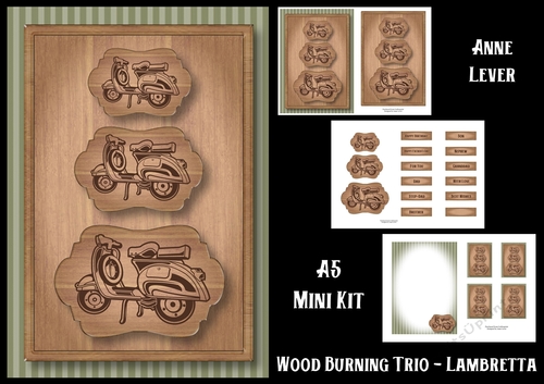 Wood Burning Trio - Lambretta
