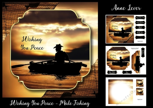 Wishing You Peace - Male Fishing