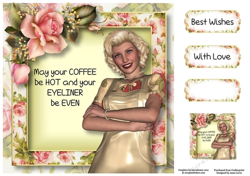 May Your Coffee Be Hot...8x8