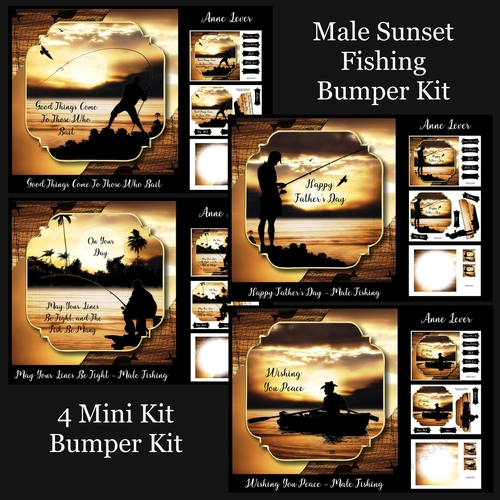 Male Sunset Fishing Bumper Kit