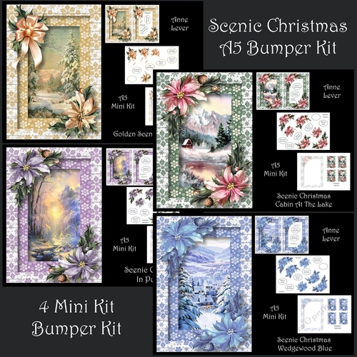 Scenic Christmas A5 Bumper Kit