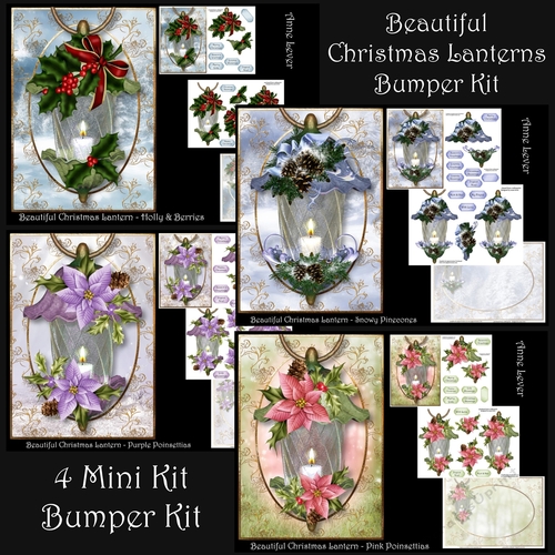 Beautiful Christmas Lanterns Bumper Kit