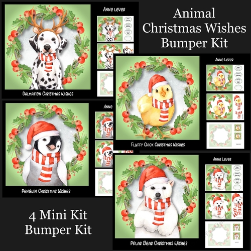Animal Christmas Wishes Bumper Kit