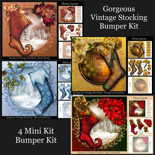 Gorgeous Vintage Stockings Bumper Kit