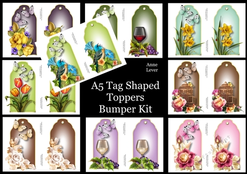 A5 Tag Shaped Toppers Bumper Kit