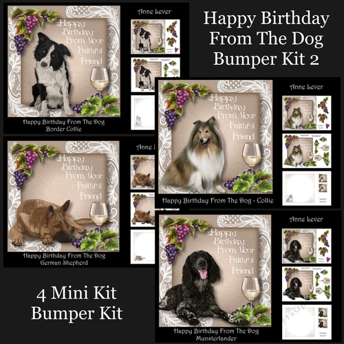 Happy Birthday From The Dog Bumper Kit 2