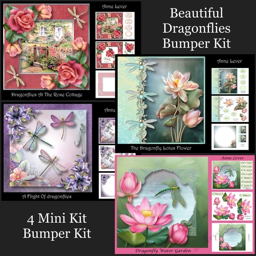 Beautiful Dragonflies Bumper Kit