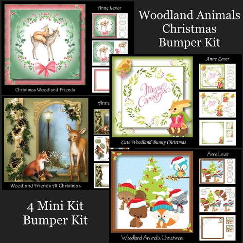 Woodland Animals Christmas Bumper Kit