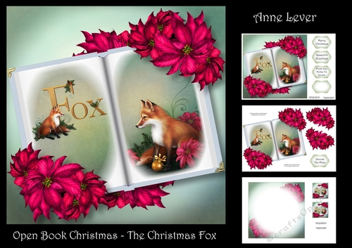Open Book Christmas - The Christmas Fox