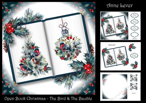 Open Book Christmas - The Bird & The Bauble