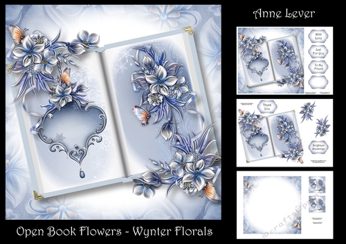 Open Book Flowers - Wynter Florals