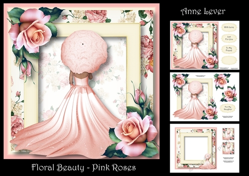 Floral Beauty - Pink Roses