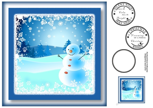 Frosty The Snowman 8x8