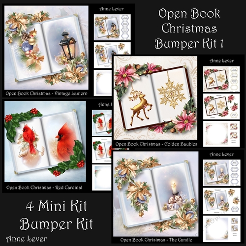 Open Book Christmas Bumper Kit 1