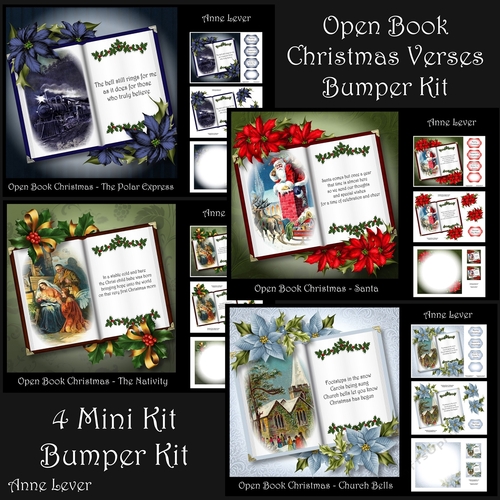 Open Book Christmas Verses Bumper Kit