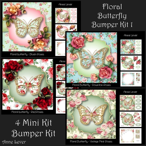 Floral Butterfly Bumper Kit 1