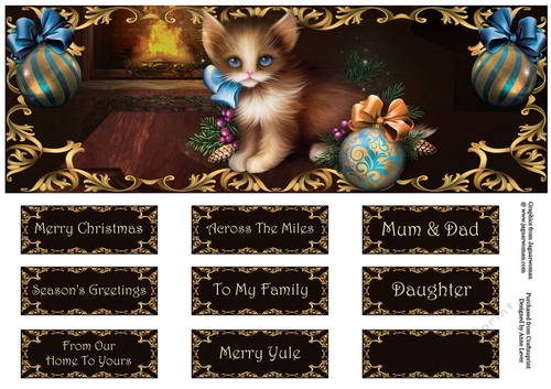 The Christmas Kitten Lge DL