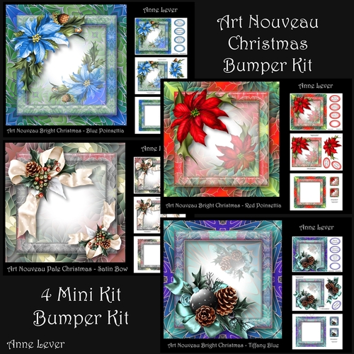 Art Nouveau Christmas Bumper Kit