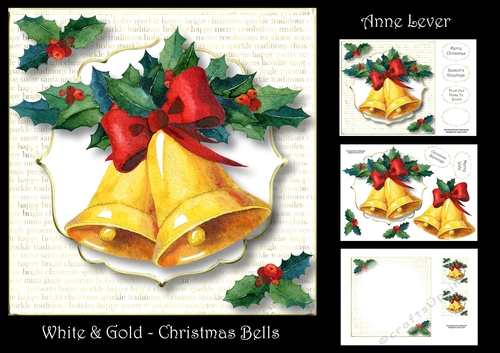 White & Gold - Christmas Bells