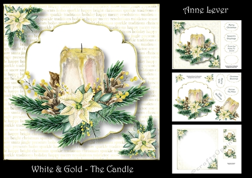 White & Gold - The Candle