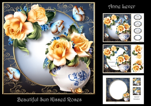 Beautiful Sun Kissed Roses