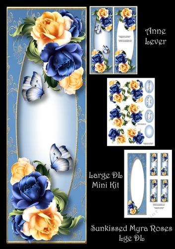 Sunkissed Myra Roses Lge DL