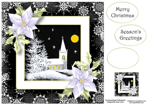 Monochrome Midnight Mass 8x8