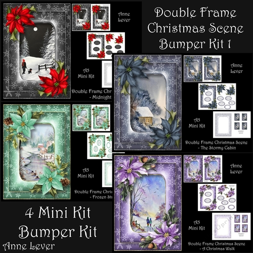 Double Frame Christmas Scene Bumper Kit 1
