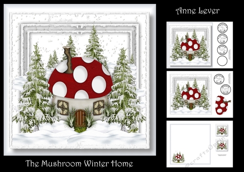 The Mushroom Winter Home