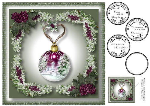 The Pretty Bauble 8x8