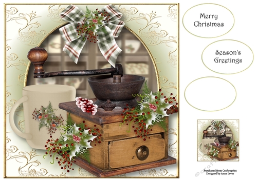 The Christmas Kitchen - Coffee 8x8